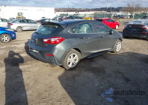 2018 Chevrolet Cruze Lt Manual from USA, damaged, VIN 3G1BD6SM7JS596064